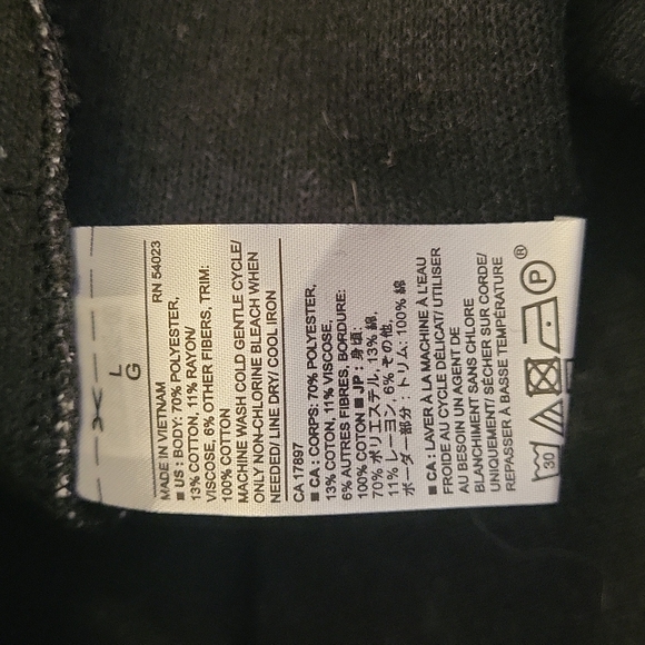 NWT Banana Republic Tweed Open Front Blazer in Charcoal & Black, L - Picture 7 of 7